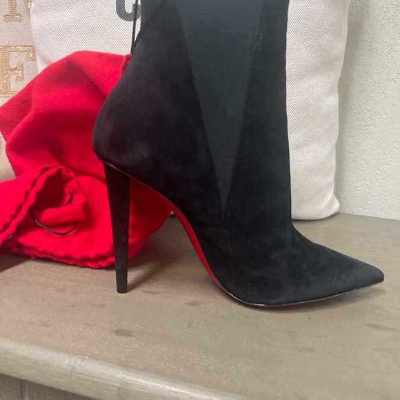 Women Christian Louboutin Ankle Boots - Picture 3 of 8